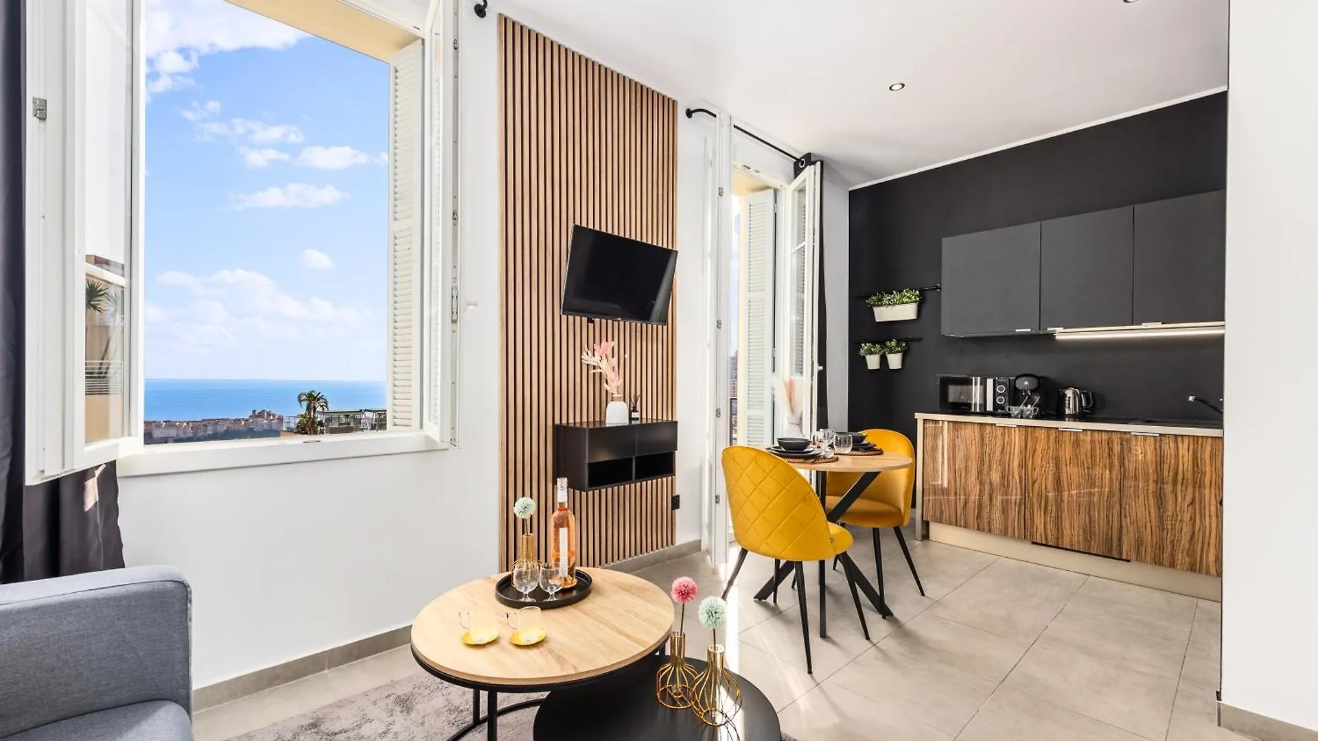 Apartman Frontiere Monaco - Splendide 2 Pieces - Vue Mer Beausoleil
